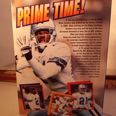 1996 Dion Sanders Honey Frosted Wheaties Cereal Box NEW UNOPENED 14.75 oz. -- upld 2/1