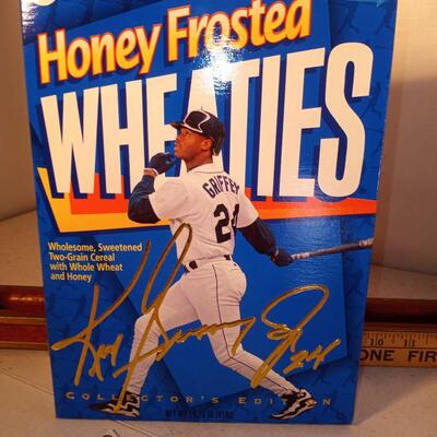 Rare Ken Griffey Jr Honey Frosted Wheaties Box (Unopened) Seattle Mariners