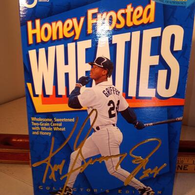 Rare Ken Griffey Jr Honey Frosted Wheaties Box (Unopened) Seattle Mariners