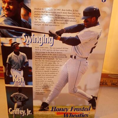 Rare Ken Griffey Jr Honey Frosted Wheaties Box (Unopened) Seattle Mariners