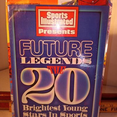 vintage sports illustrated 1995 20 Future Legends Wheaties sealed box  -- upld 2/1