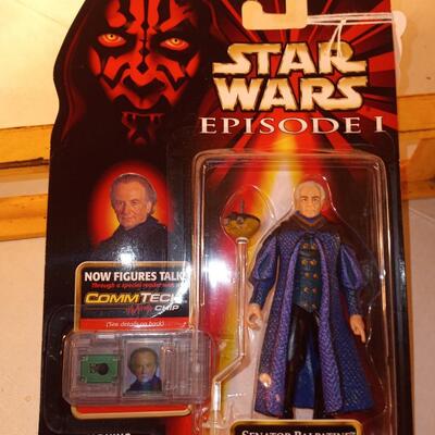 Star Wars The Phantom Menace SENATOR PALPATINE - 1998 Epi 1 nip