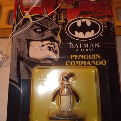 DC Batman Returns Movie Penguin Commando (1992) Ertl Die-Cast Metal Figure