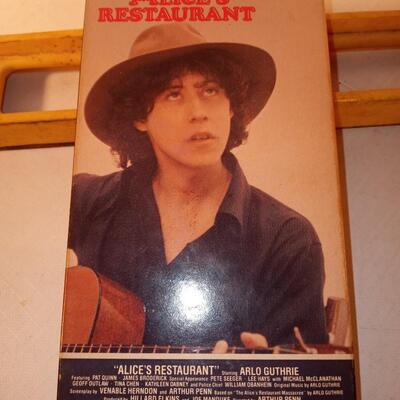 Alice's Restaurant VHS VCR Video Tape Used Arlo Guthrie CBS FOX