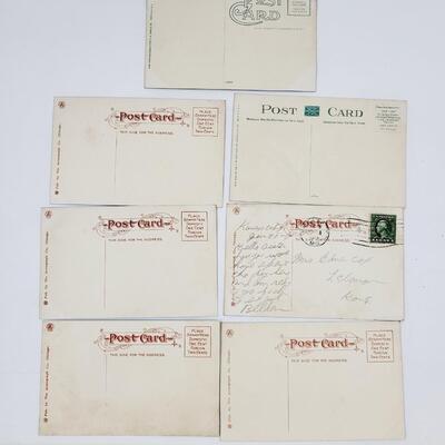 OLD POSTCARDS - KC MO - 7 PC