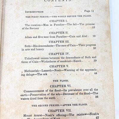 ANTIQUE BOOK â€œTHE PATRIARCHS OF GENESISâ€