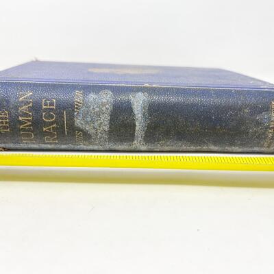 ANTIQUE BOOK â€œTHE HUMAN RACEâ€ BY LOUIS FIGUIER