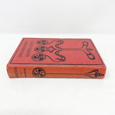 ANTIQUE BOOK â€œDRUMMONDâ€™S ADDRESSESâ€