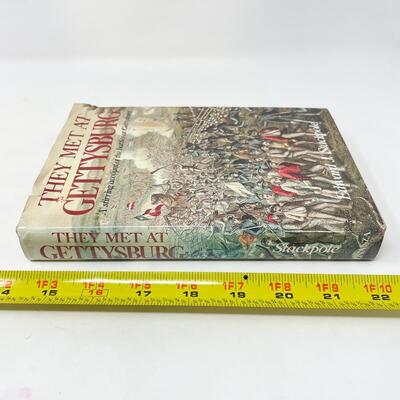 1956 â€œTHEY MET AT GETTYSBURGâ€ EDWARD J. STACKPOLE CIVIL WAR BOOK