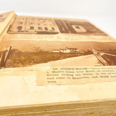 1937 â€œWHY WAS LINCOLN MURDERED?â€ BY OTTO EISENSCHIML - WITH 1940S NEWSPAPER CLIPPINGS