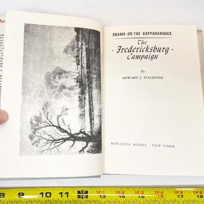 â€œTHE FREDERICKSBURG CAMPAIGNâ€ EDWARD J. STACKPOLE HARDBACK BOOK