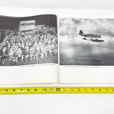 US NAVY WAR PHOTOGRAPH BOOK