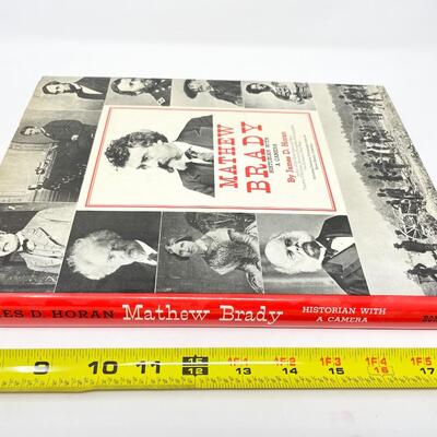 "MATHEW BRADY" JAMES D. HORAN HARDBACK BOOK