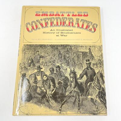 "EMBATTLED CONFEDERATES" BY BELL IRVIN WILEY HARDBACK BOOK