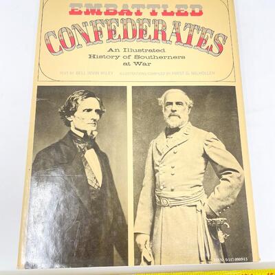 "EMBATTLED CONFEDERATES" BY BELL IRVIN WILEY HARDBACK BOOK