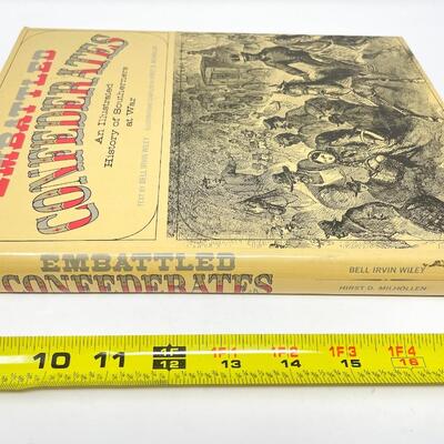 "EMBATTLED CONFEDERATES" BY BELL IRVIN WILEY HARDBACK BOOK
