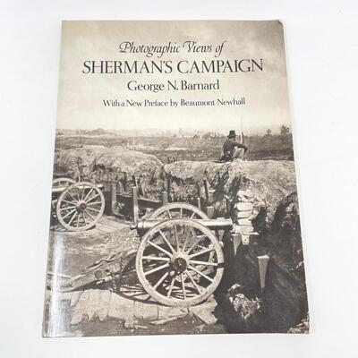"PHOTOGRAPHIC VIEWS OF SHERMAN'S CAMPAIGN" BY GEORGE N. BARNARD HARDBACK BOOK