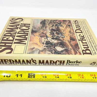*FIRST EDITION* 1980 "SHERMAN'S MARCH" BY BURKE DAVIS HARDBACK BOOK