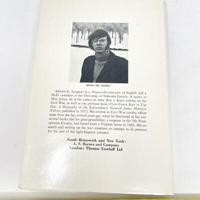 1975 "MOUNTED RAIDS OF THE CIVIL WAR" BY EDWARD G. LONGAERE HARDBACK BOOK