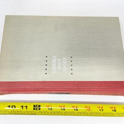 1963 "TERRIBLE SWIFT SWORD" BY BRUCE CATTON HARDBACK BOOK