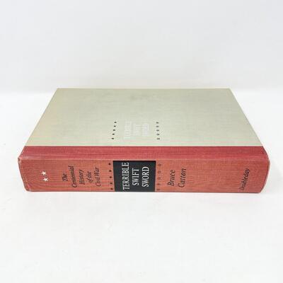 1963 "TERRIBLE SWIFT SWORD" BY BRUCE CATTON HARDBACK BOOK