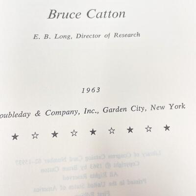1963 "TERRIBLE SWIFT SWORD" BY BRUCE CATTON HARDBACK BOOK