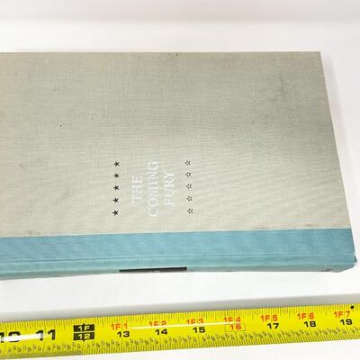 1961 "THE COMING FURY" BY BRUCE CATTON HARDBACK BOOK