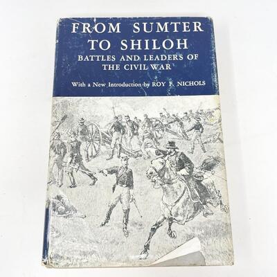 1956 "FROM SUMTER TO SHILOH" BY THOMAS YOSELOFF HARDBACK BOOK