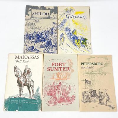 NATIONAL PARK SERVICE HISTORICAL HANDBOOK SERIES LOT #1