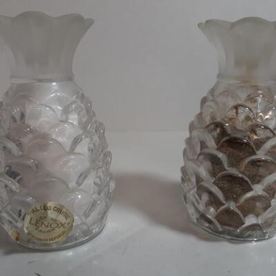 Lenox Pineapple Vintage salt and pepper shakers