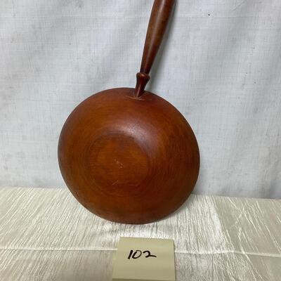 Wooden pan decor