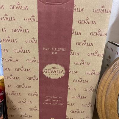 Gevalla coffee maker NEW IN BOX