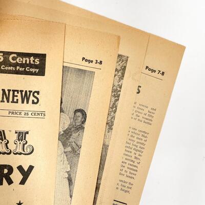 1961 CIVIL WAR CENTENNIAL BATTLE HISTORY NEWSPAPER - THE LEXINGTON ADVERTISER-NEWS, MISSOURI #2