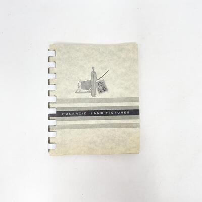 VINTAGE POLAROID LAND CAMERA PHOTO BOOK