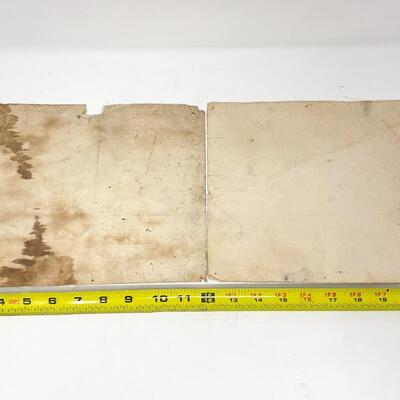 LARGE ANTIQUE PHOTOGRAPHS OF PANHANDLE MILK COMPANY & COWS