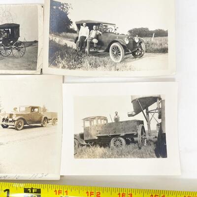 ANTIQUE PHOTOGRAPH LOT - VEHICLES