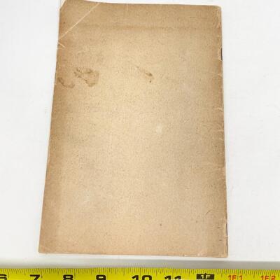 1925 â€œPRESIDENT LINCOLNâ€™S CABINETâ€ BY HON. JOHN P. USHER BOOKLET