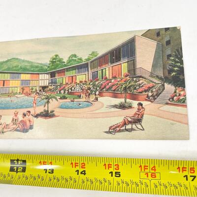 VINTAGE MAJESTIC LANAI SUITES, HOT SPRINGS, ARKANSAS POSTCARD