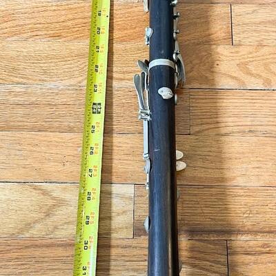 VINTAGE EVETTE WOODEN CLARINET & CASE - PARIS FRANCE