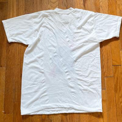 VINTAGE PABST BLUE RIBBON BEER T-SHIRT - SIZE L