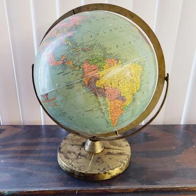 VINTAGE REPLOGLE 12 IN REFERENCE GLOBE
