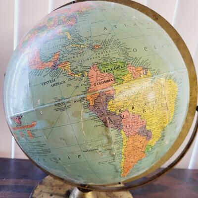 VINTAGE REPLOGLE 12 IN REFERENCE GLOBE