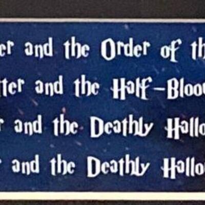BRAND NEW Harry Potter Series 2 Limited Edition Montage Film Cell Framed Box COA
$175