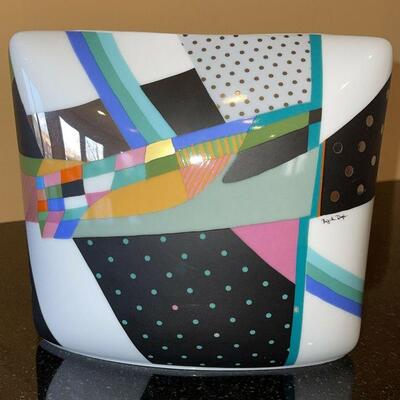 Rosenthal Studio Line Vase Brigitte Doege Pillow Pop Contemporary Vintage
$175
