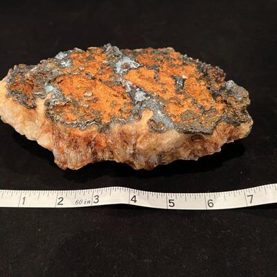 Smoky Red Quartz Crystal Geode Specimen
