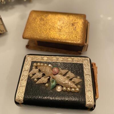 Fabulous Lot of Vintage Perfume Bottles Cosmetics and Costume Jewelry