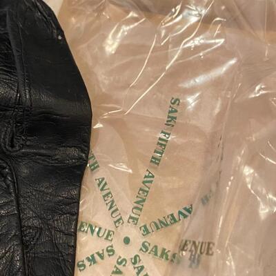 11 Pairs of Vintage Leather and Cloth Gloves