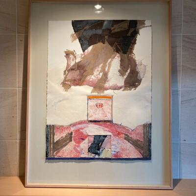 Original John-Franklin Koenig Altar II 1984 Mixed Media Art