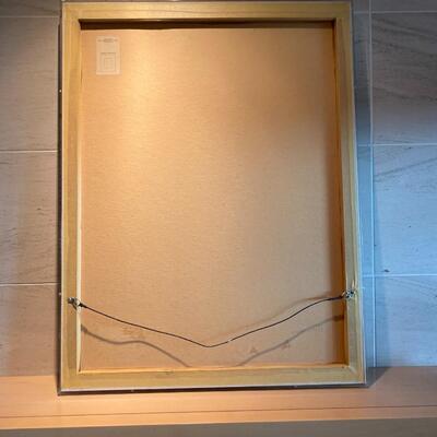 Original Randal Hinz Mixed Media Art 1978 Titled Eclipse Opened
