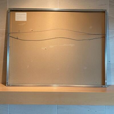 Original Galen Garwood Mixed Media Art Titled Gris Fides